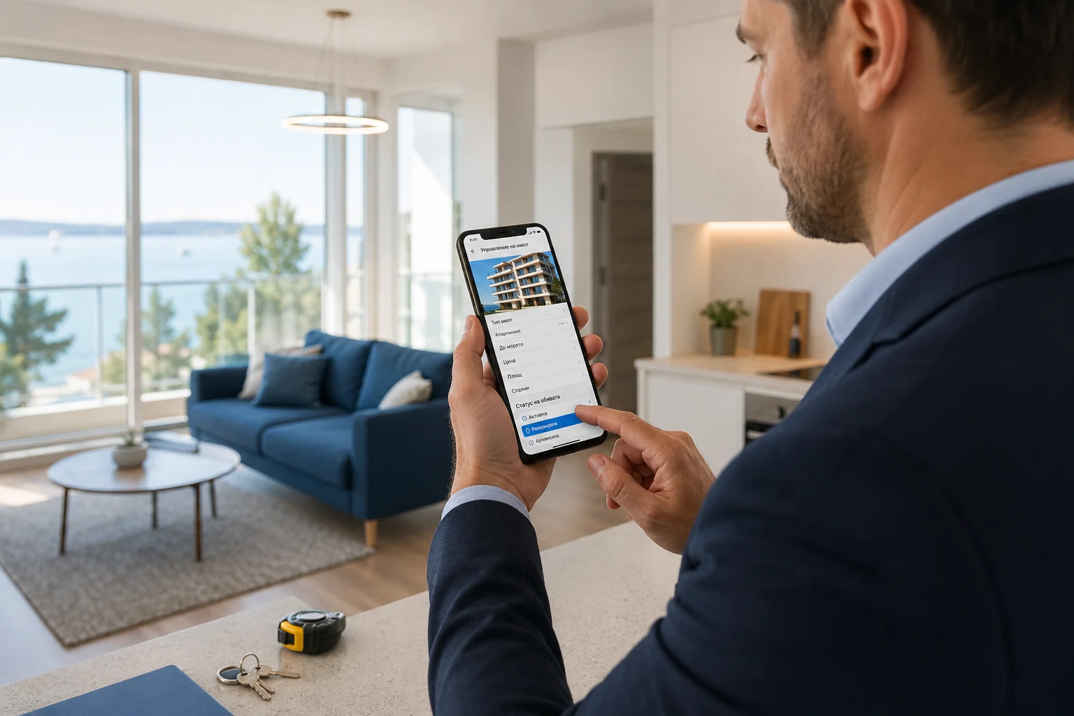 Agent mobile property management