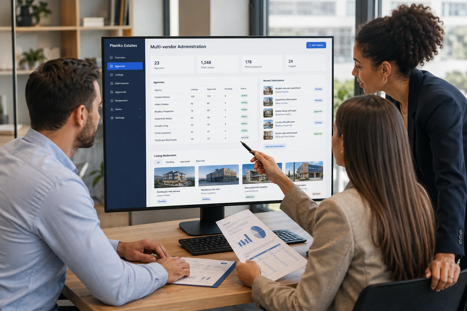 Multi vendor administration